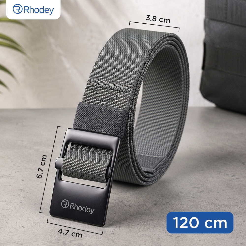 Rhodey Tali Ikat Pinggang Canvas Army Military Tactical 120cm - 9816 Gambar produk Rhodey Tali Ikat Pinggang Canvas Army Military Tactical 120cm - 9816 - 8