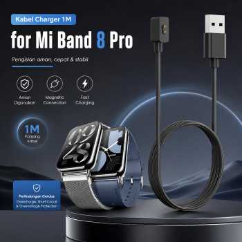 XBERS Kabel Charger Smart Band for Mi Band 8 Pro with Protection 1M - X-1