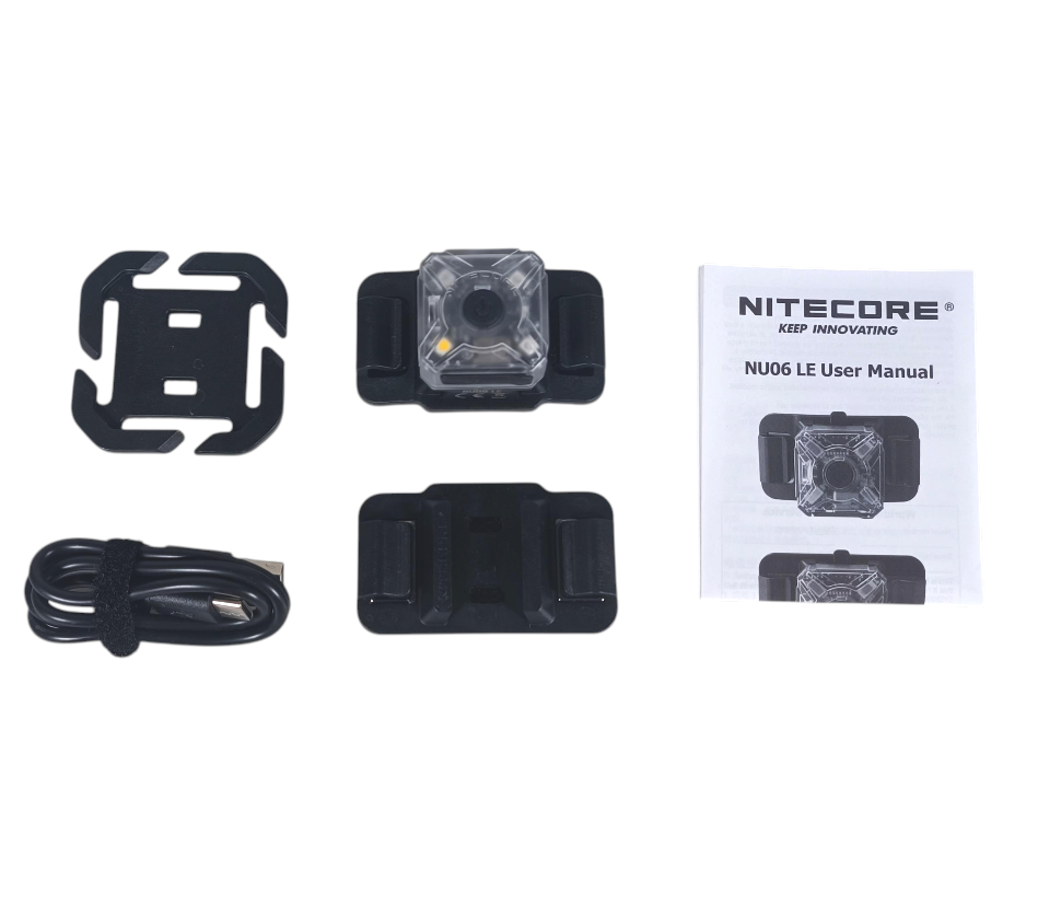 NITECORE Senter LED Mini Headlamp Rechargeable 15 Lumens - NU06 LE Gambar produk NITECORE Senter LED Mini Headlamp Rechargeable 15 Lumens - NU06 LE - 8