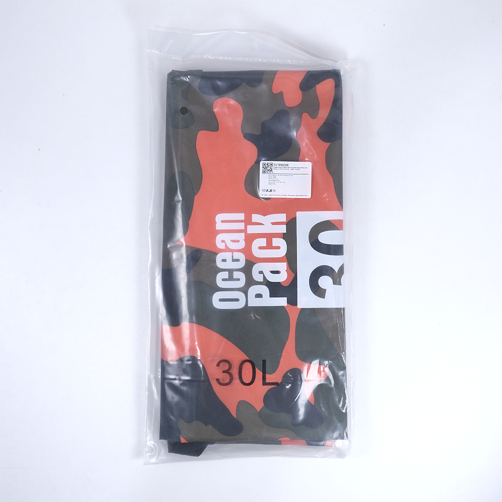 Ocean Pack Dry Bag Waterproof Backpack Strap Tas Tahan Air PVC Nilon 30L - XAZ9 Gambar produk Ocean Pack Dry Bag Waterproof Backpack Strap Tas Tahan Air PVC Nilon 30L - XAZ9 - Kemasan