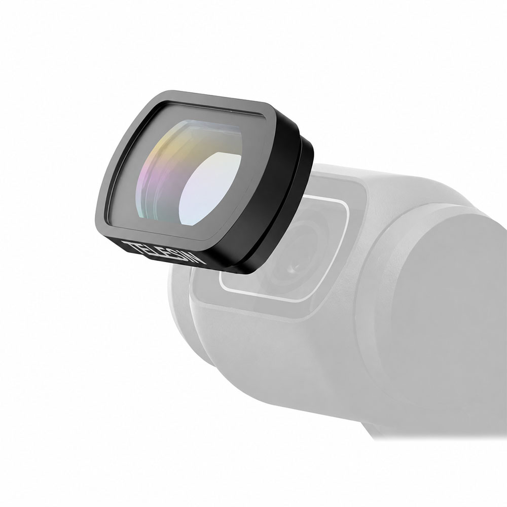TELESIN Lensa Wide Angle Optical Glass for DJI Osmo Pocket 4/3 - S5-FLT-48-TDJ Gambar produk TELESIN Lensa Wide Angle Optical Glass for DJI Osmo Pocket 4/3 - S5-FLT-48-TDJ - 4