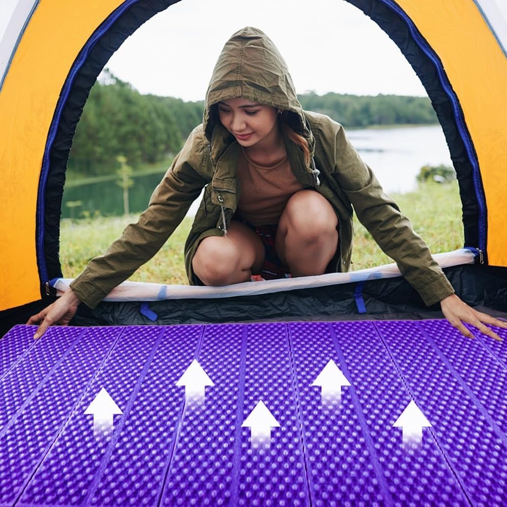 WALFRONT Matras Lipat Tenda Camping XPE Foam Waterproof Foldable Mat - QT-10 Gambar produk WALFRONT Matras Lipat Tenda Camping XPE Foam Waterproof Foldable Mat - QT-10 - 4