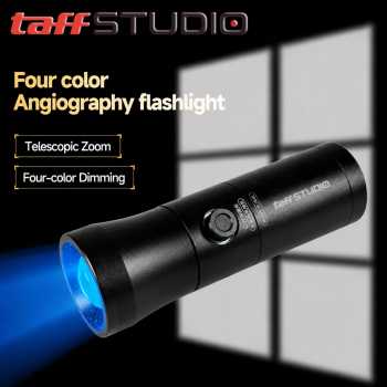 TaffSTUDIO Senter Lampu Studio Fotografi 4in1 Color 20 Filter 7500mAh - H052