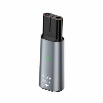 Gambar produk TUBRAN Adapter Charger Type C for Philips Shaver Electric Razor 4.3V - A00390 - 1