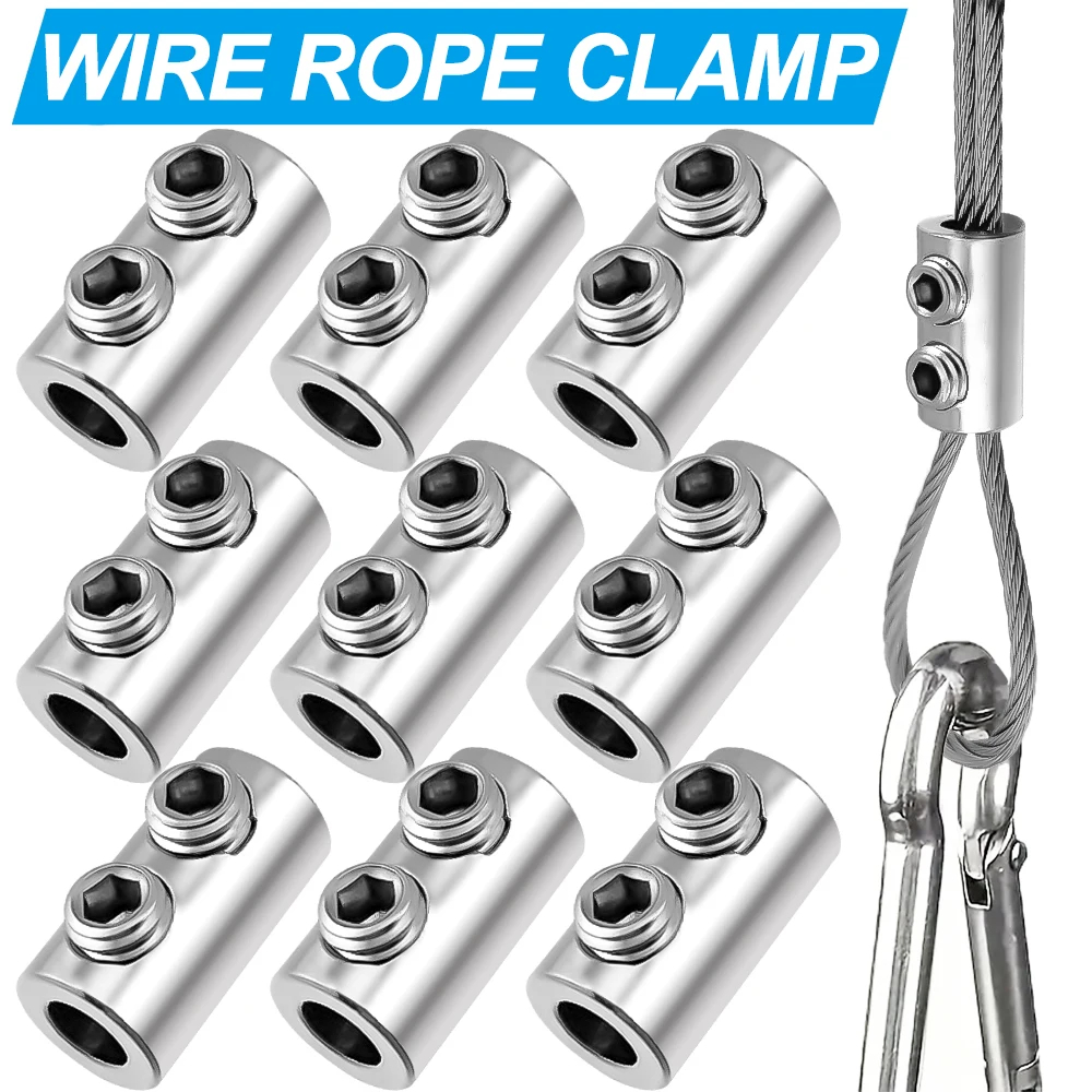 KELN Klem Seling Kawat Kuku Macan Clip Vertical Type A 1.5-2.0mm 10PCS - KL010A Gambar produk KELN Klem Seling Kawat Kuku Macan Clip Vertical Type A 1.5-2.0mm 10PCS - KL010A - 1