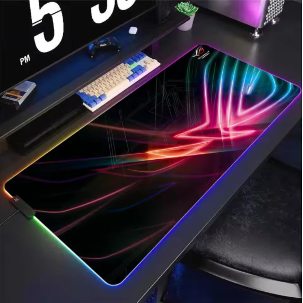 TaffGO Mouse Pad Gaming Illuminated LED RGB Desk Mat 900x400x4mm - GMS-WT-7 Gambar produk TaffGO Mouse Pad Gaming Illuminated LED RGB Desk Mat 900x400x4mm - GMS-WT-7 - Kemasan