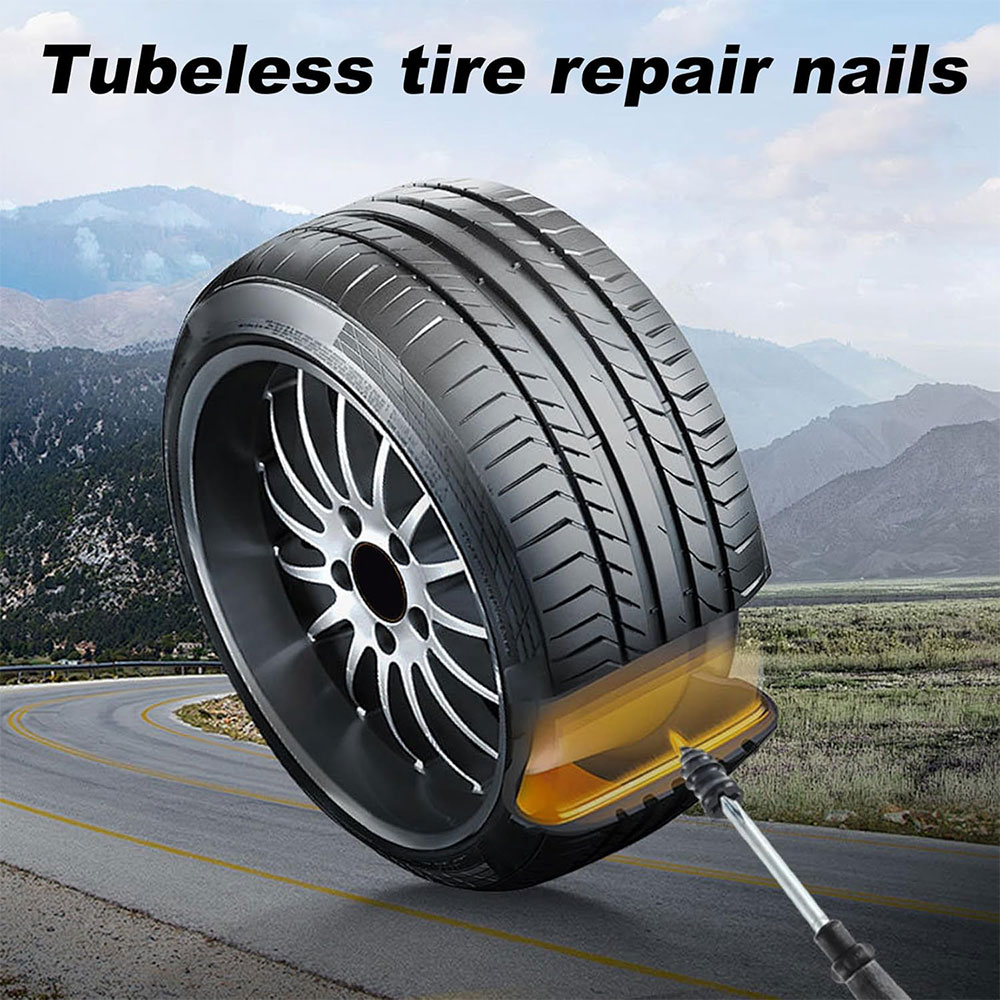 Detac Tyre Repair Kit Set Tubeless Alat Tambal Ban Mobil Motor 20 PCS - LN130 Gambar produk Detac Tyre Repair Kit Set Tubeless Alat Tambal Ban Mobil Motor 20 PCS - LN130 - 1