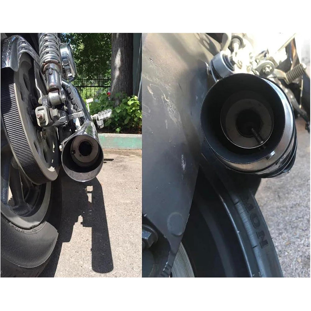 TOTMO Db Killer Universal Muffler Silencer Peredam Knalpot Motor 45mm - ES01010 Gambar produk TOTMO Db Killer Universal Muffler Silencer Peredam Knalpot Motor 45mm - ES01010 - 1