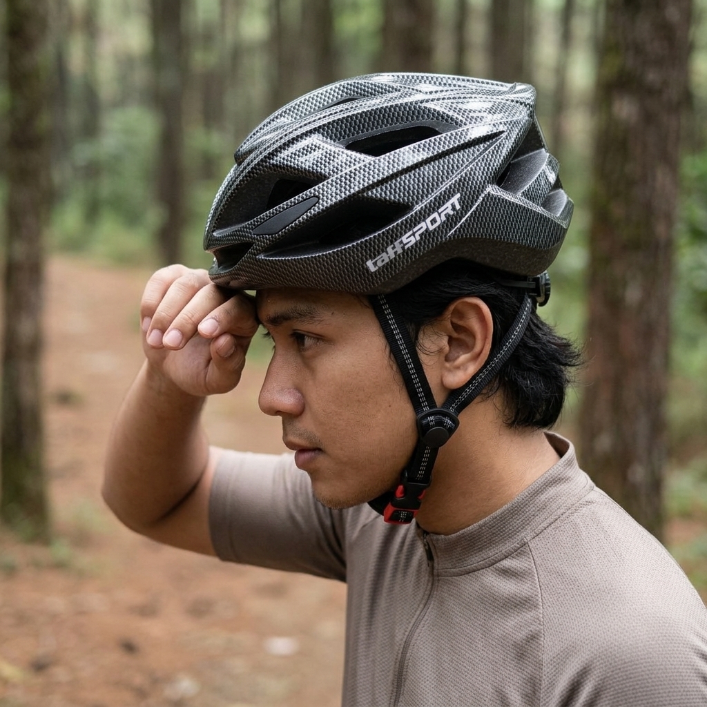 TaffSPORT Helm Sepeda MTB Standard Vers Bicycle Helmet 19 Air Vent - Z20 Gambar produk TaffSPORT Helm Sepeda MTB Standard Vers Bicycle Helmet 19 Air Vent - Z20 - 7