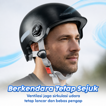 Gambar produk SPORT BIBU Helm Sepeda Road Bike Vintage Bicycle Helmet 4 Air Vents - U20 - 2
