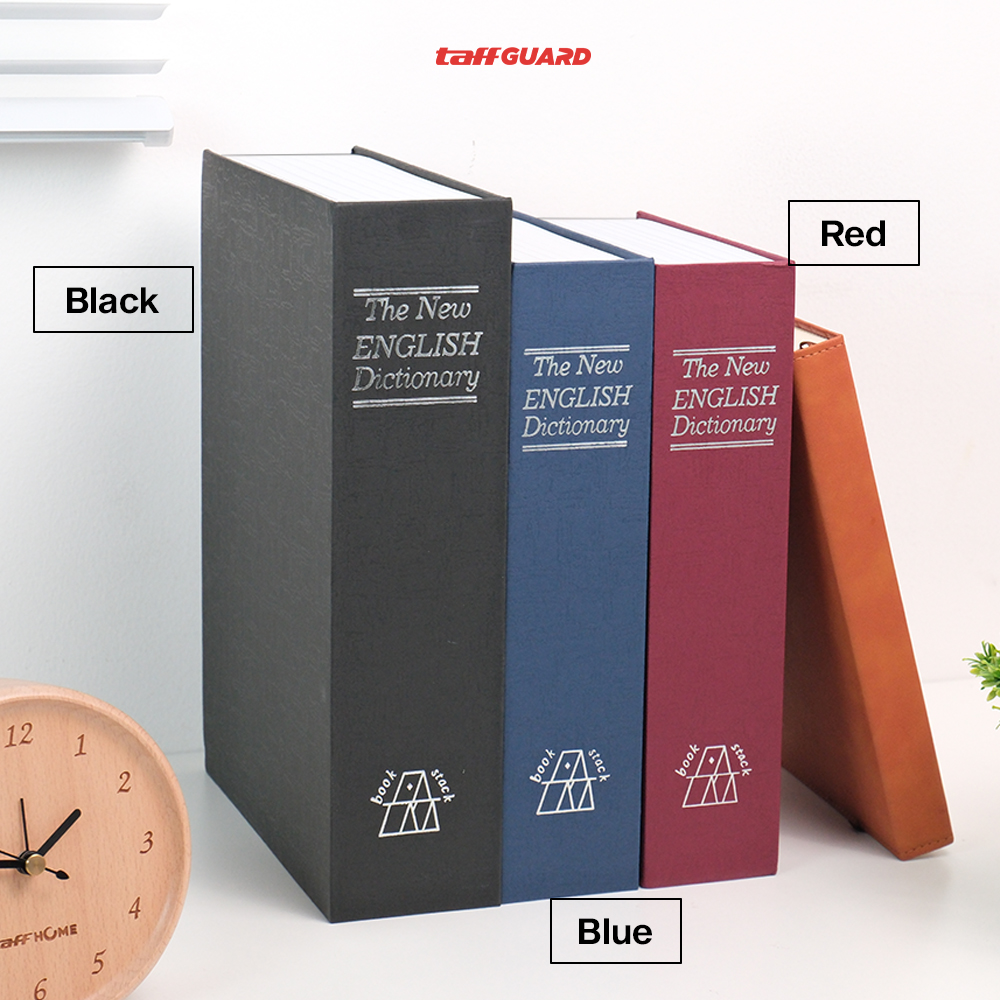 TaffGUARD Brankas Buku Kamus Kunci Manual Anti Maling Hidden Safe Box Sedang - KB-10L Gambar produk TaffGUARD Brankas Buku Kamus Kunci Manual Anti Maling Hidden Safe Box Sedang - KB-10L - 5