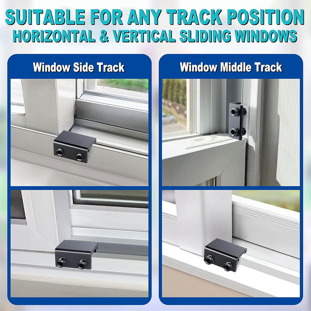 Knad Grendel Kunci Jendela Geser Sliding Window Locks with Key - KAK-1000 Gambar produk Knad Grendel Kunci Jendela Geser Sliding Window Locks with Key - KAK-1000 - 6
