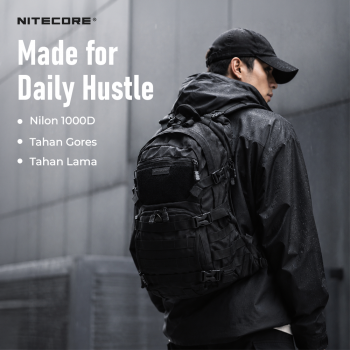 Gambar produk NITECORE Tas Ransel Punggung Laptop Tactical Backpack Outdoor - BP20 - 4