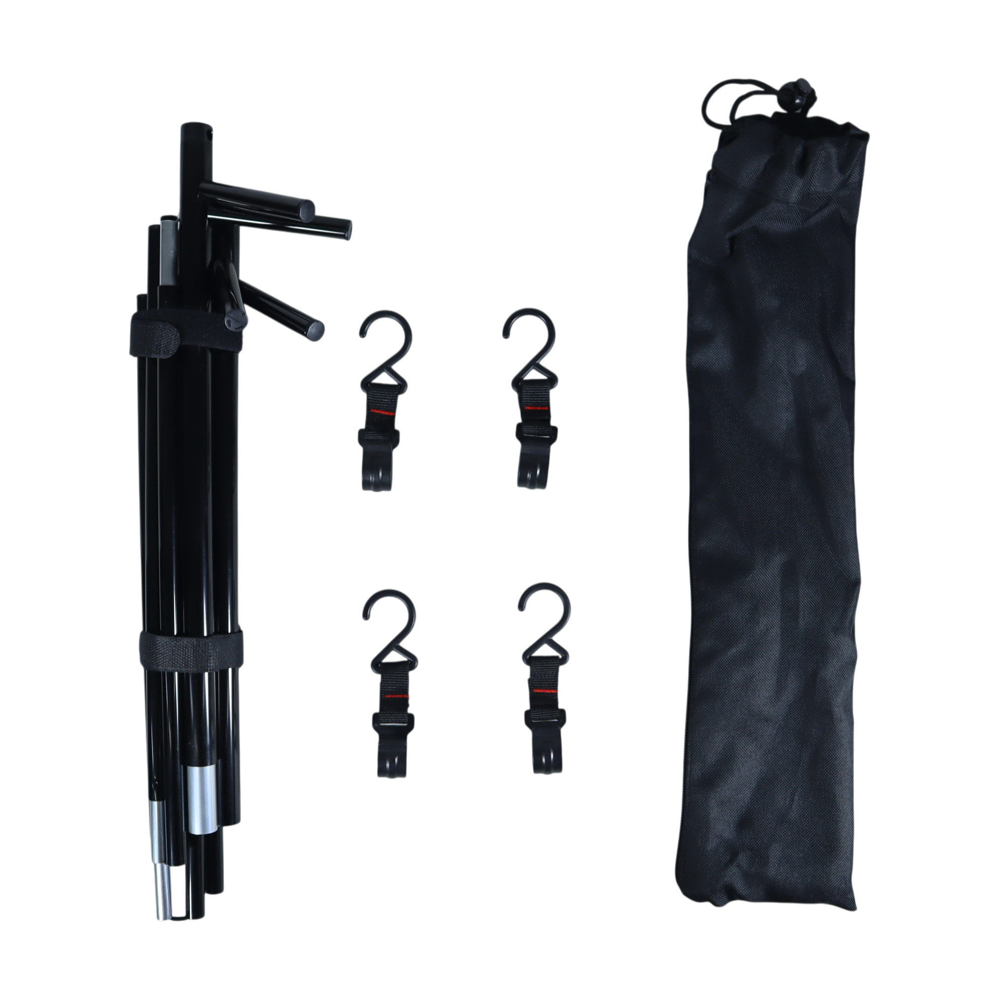 PEGAR Rak Gantung Camping Lipat Foldable Hanging Rack Aluminium Alloy - HG-10 Gambar produk PEGAR Rak Gantung Camping Lipat Foldable Hanging Rack Aluminium Alloy - HG-10 - 7