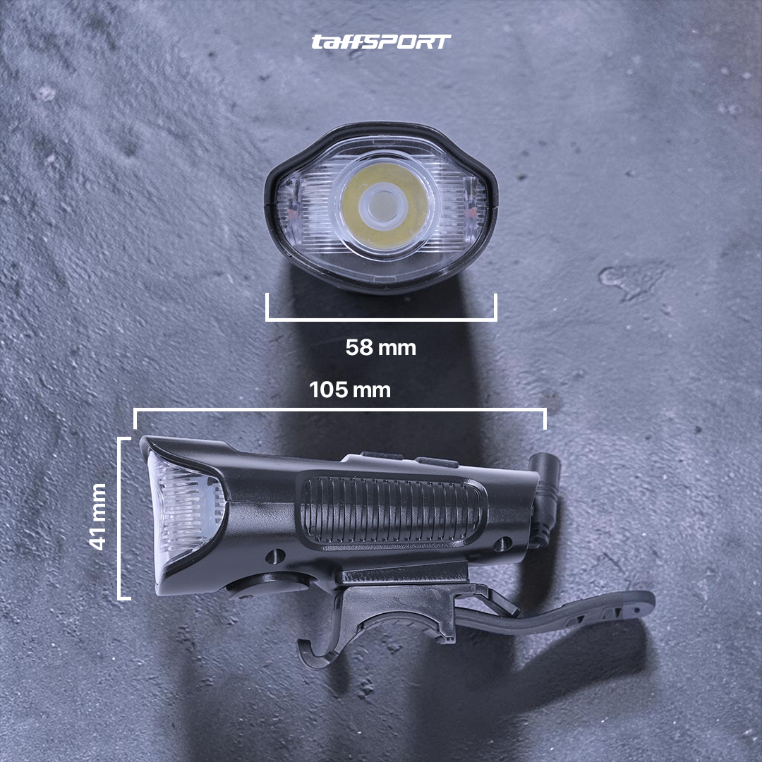TaffSPORT Lampu Depan Sepeda LED Klakson Speedometer 1000 Lumens - XA-585 Gambar produk TaffSPORT Lampu Depan Sepeda LED Klakson Speedometer 1000 Lumens - XA-585 - 8