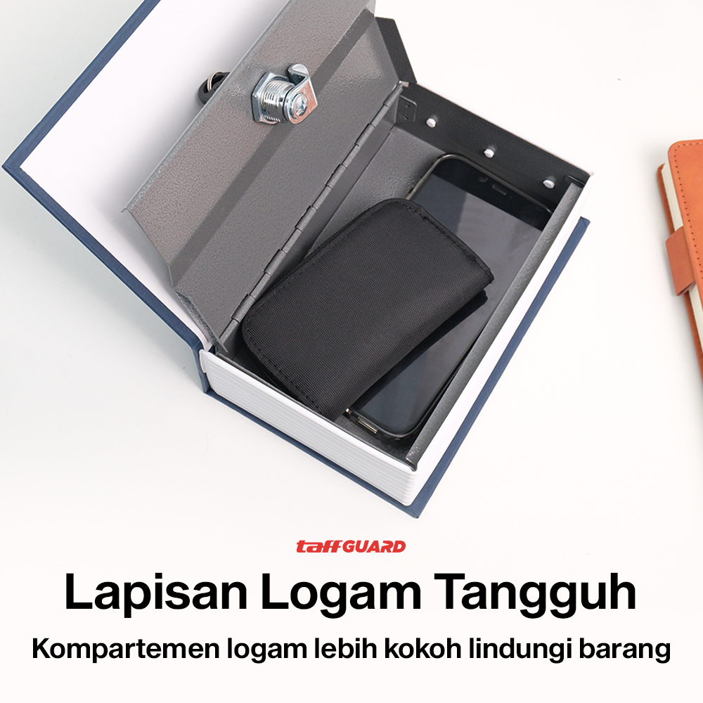 TaffGUARD Brankas Buku Kamus Kunci Manual Anti Maling Hidden Safe Box Kecil - KB-10L Gambar produk TaffGUARD Brankas Buku Kamus Kunci Manual Anti Maling Hidden Safe Box Kecil - KB-10L - 2