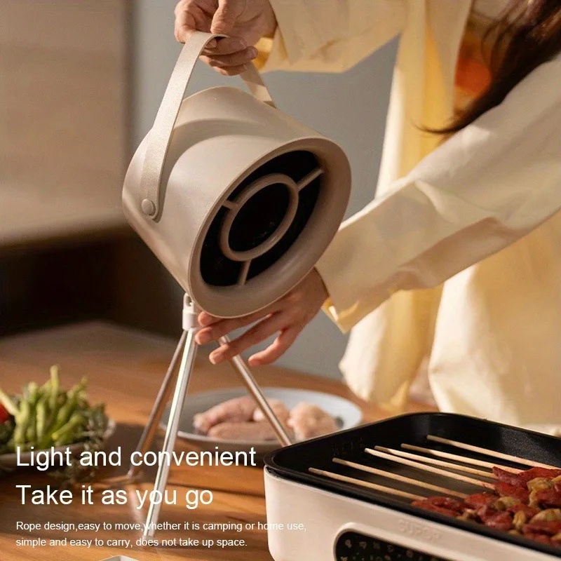 Gambar produk CEAROMA Penghisap Asap Kompor Portable Range Hood 3 Level with Filter - G07 - 5