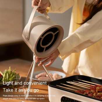 Gambar produk CEAROMA Penghisap Asap Kompor Portable Range Hood 3 Level with Filter - G07 - 5