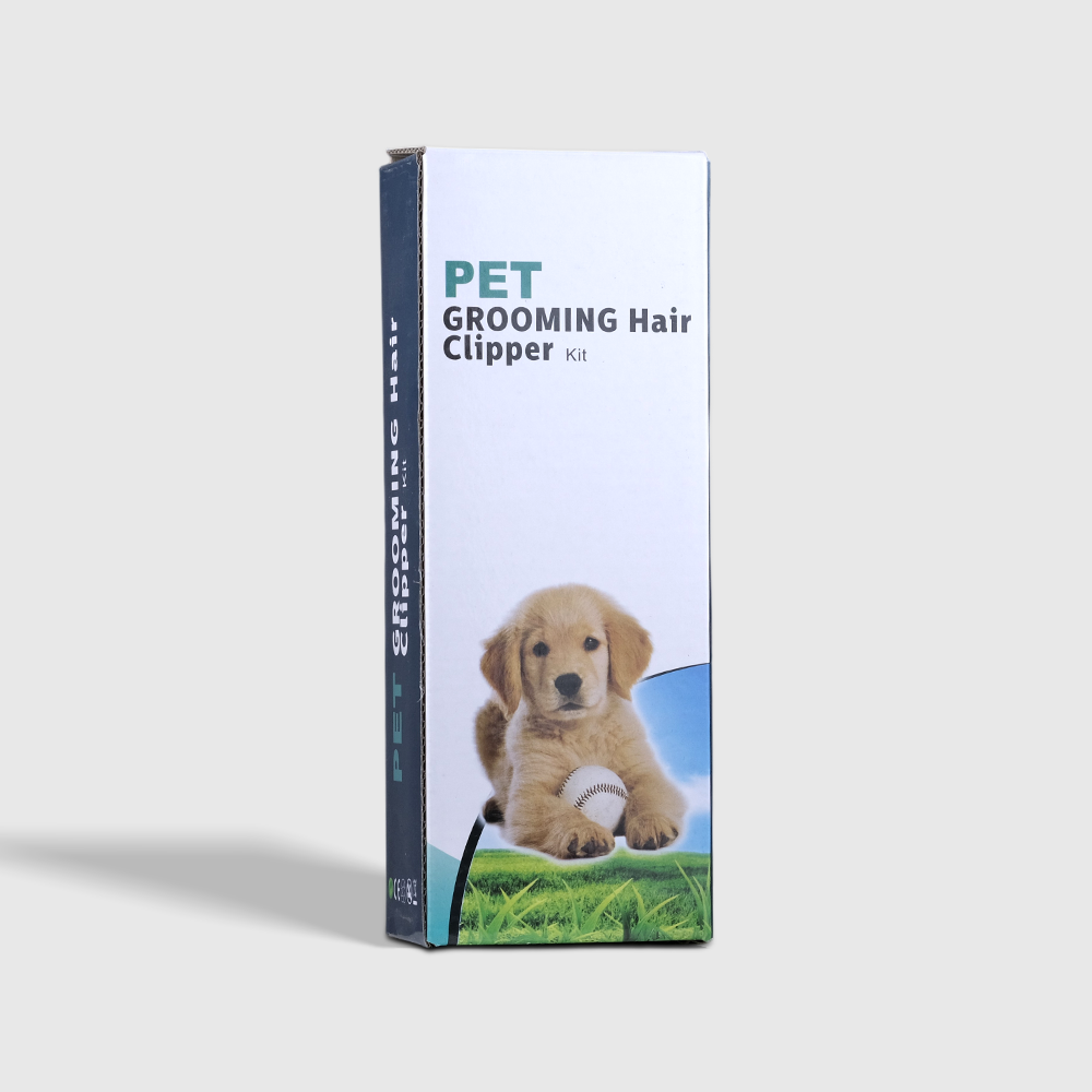 HWY Alat Cukur Bulu Kaki Hewan Elektrik Shaving Trimmer Pet 500mAh - H-410 Gambar produk HWY Alat Cukur Bulu Kaki Hewan Elektrik Shaving Trimmer Pet 500mAh - H-410 - Kemasan