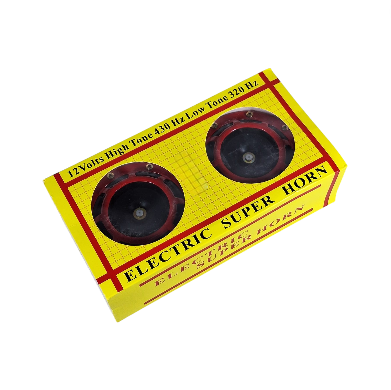 HELLA Klakson Mobil Electric Super Loud Car Horn 12V 110dB 430Hz 2 PCS - HL12 Gambar produk HELLA Klakson Mobil Electric Super Loud Car Horn 12V 110dB 430Hz 2 PCS - HL12 - Kemasan