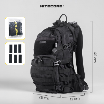 Gambar produk NITECORE Tas Ransel Punggung Laptop Tactical Backpack Outdoor - BP20 - 8