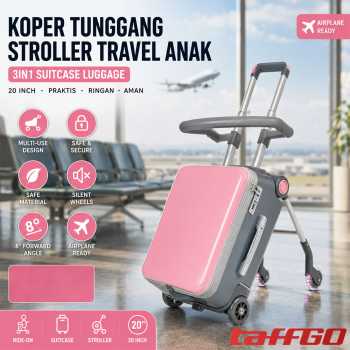 TaffGO Koper Tunggang Stroller Travel Anak Suitcase Luggage 20 Inch - SE80