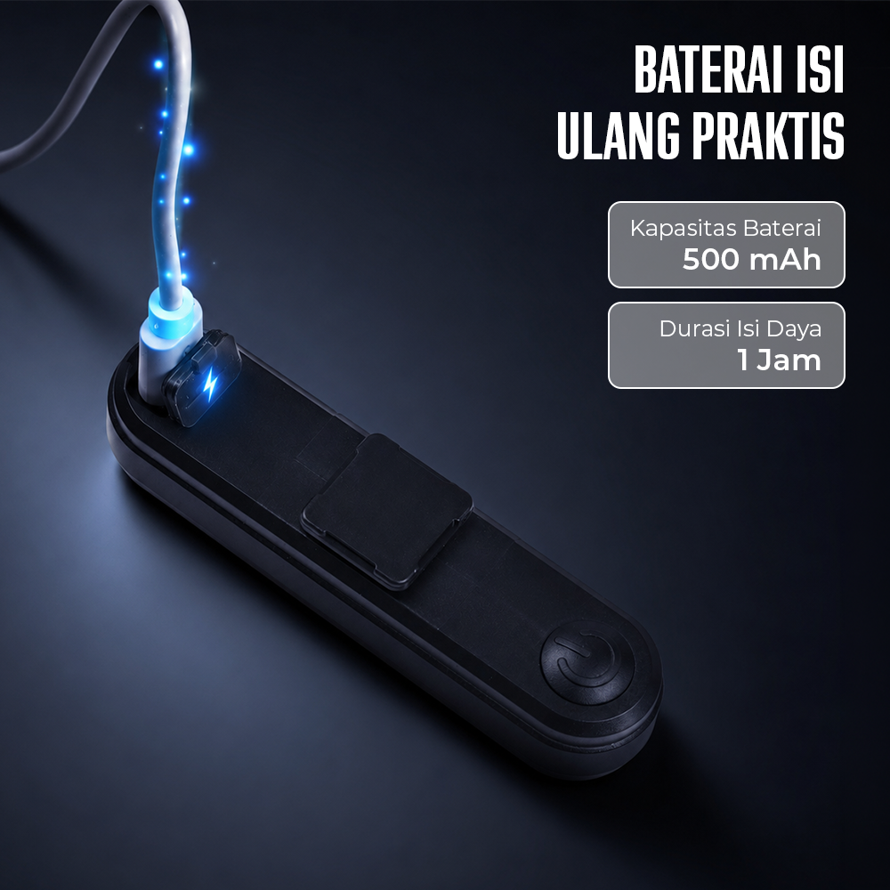 Machfally Lampu Belakang Sepeda LED Rechargeable Tail Light 50 Lumens - BK600 Gambar produk Machfally Lampu Belakang Sepeda LED Rechargeable Tail Light 50 Lumens - BK600 - 5