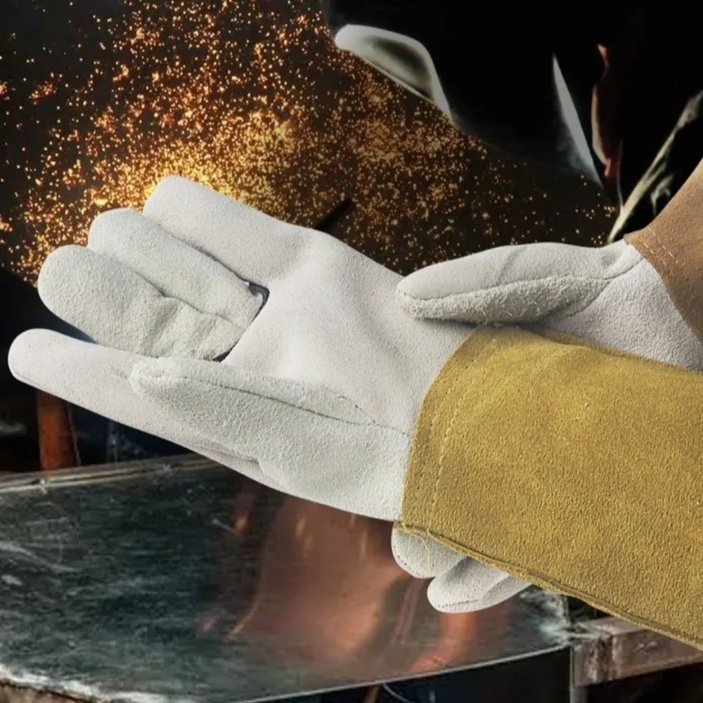 ArmaDES Sarung Tangan Las Kulit Double Layer Cowhide Welding Gloves - STL-10 Gambar produk ArmaDES Sarung Tangan Las Kulit Double Layer Cowhide Welding Gloves - STL-10 - 6