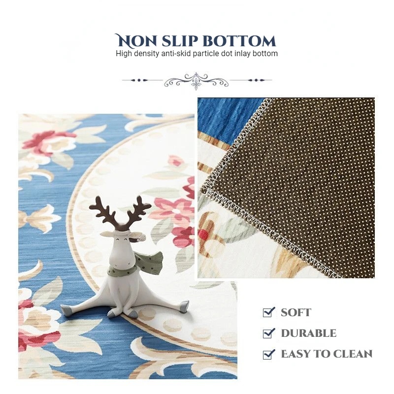TaffHOME Karpet Lantai Permadani Persian Pattern Polyester 1.4x2M - BQ100 Gambar produk TaffHOME Karpet Lantai Permadani Persian Pattern Polyester 1.4x2M - BQ100 - 1