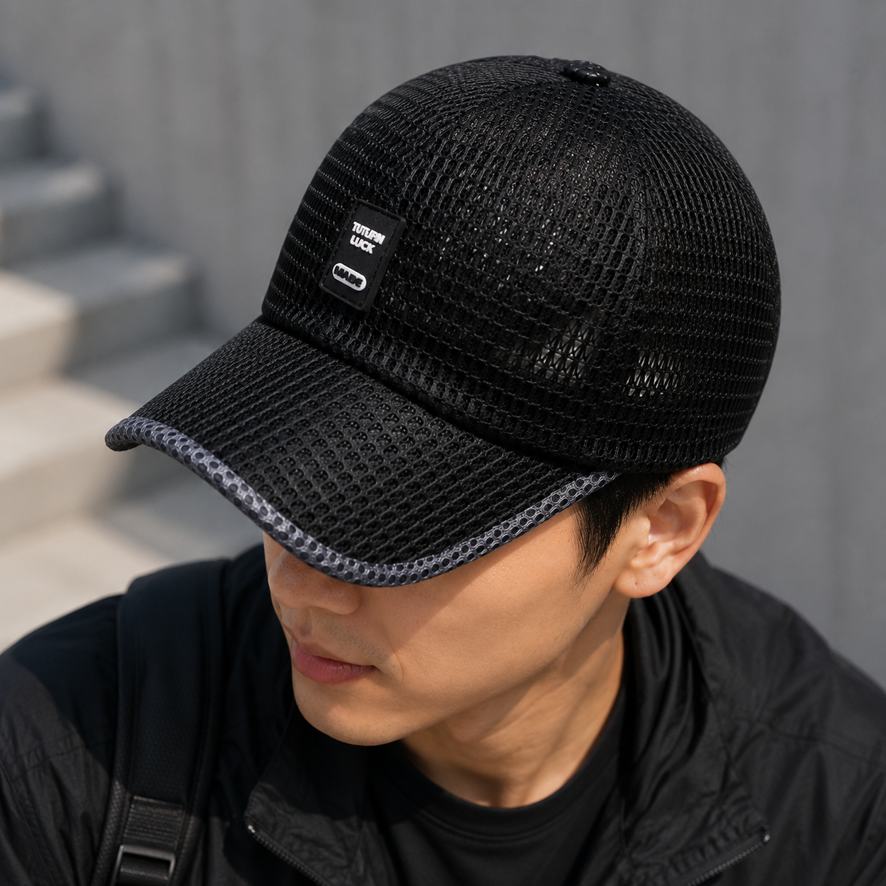 NORTHWOOD Topi Trucker Jaring Mesh Hat Tutupai Luck Breathable - T400 Gambar produk NORTHWOOD Topi Trucker Jaring Mesh Hat Tutupai Luck Breathable - T400 - Kemasan