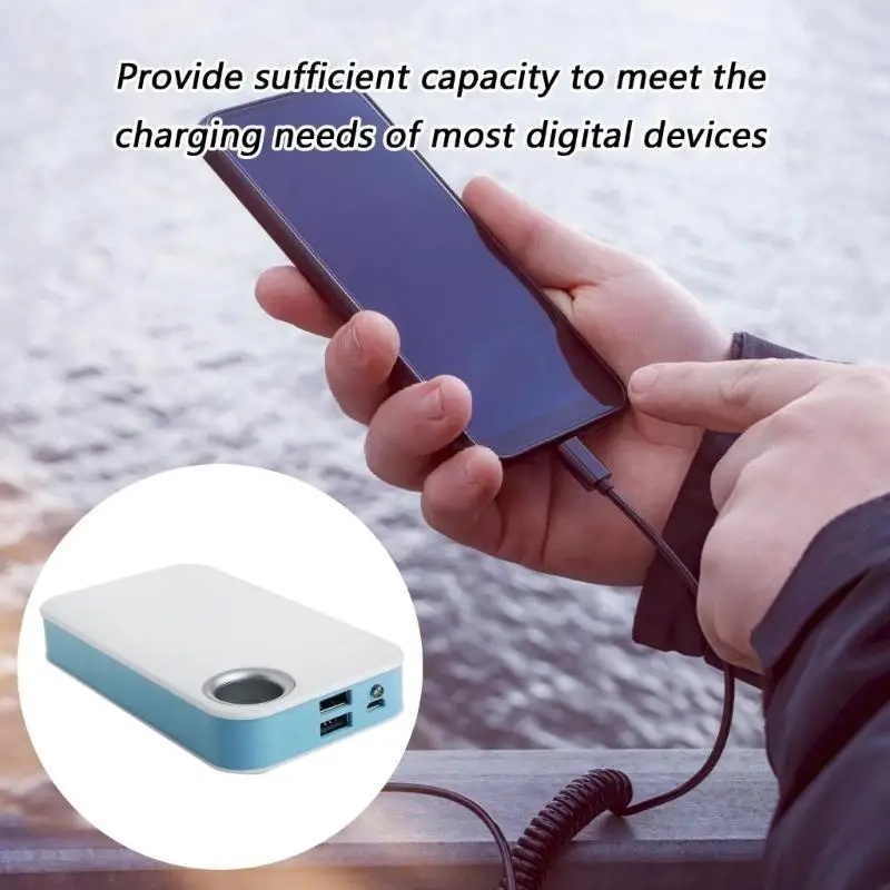 ODITY Power Bank DIY Case Dual USB Port Flashlight 5 PCS 18650 - Y1UB Gambar produk ODITY Power Bank DIY Case Dual USB Port Flashlight 5 PCS 18650 - Y1UB - 3