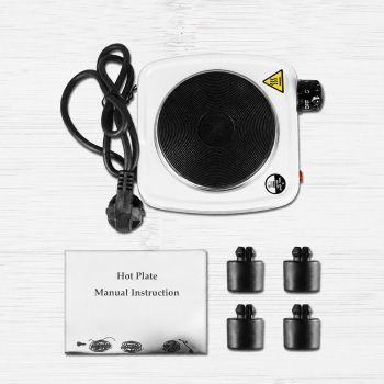 Gambar produk TaffHOME Kompor Listrik 1 Tungku Mini Portable Hot Plate 500W - H1-500-10 - 5