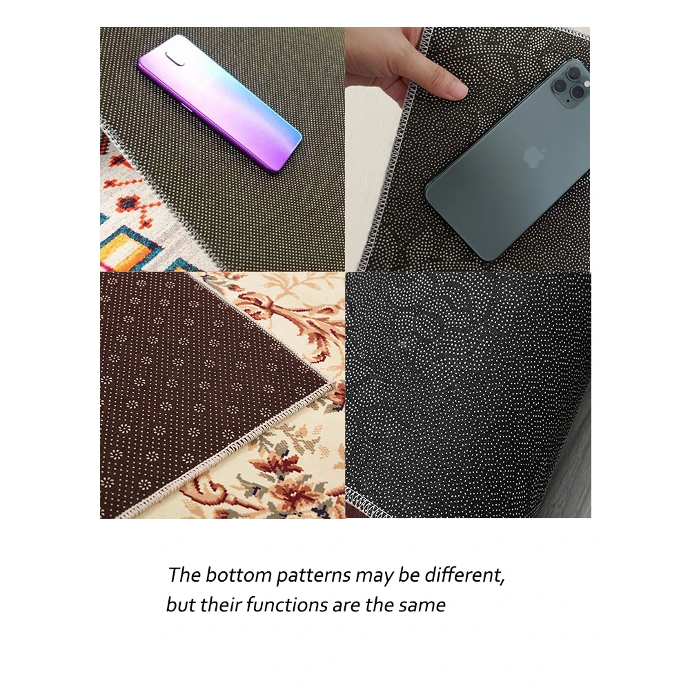 TaffHOME Karpet Lantai Permadani Leaves Pattern Polyester 1.2x1.6M - BQ130 Gambar produk TaffHOME Karpet Lantai Permadani Leaves Pattern Polyester 1.2x1.6M - BQ130 - 5