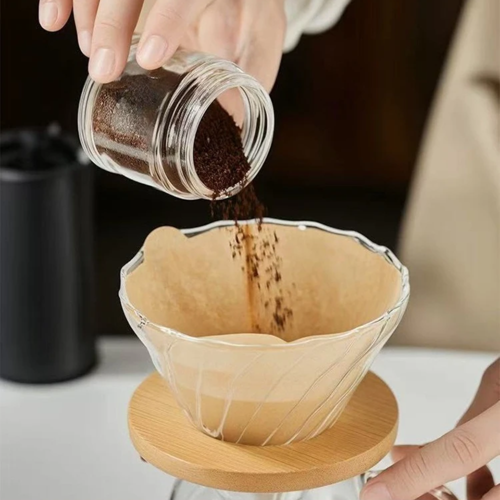 Gingira Alat Penggiling Kopi Manual Coffee Grinder Portable 40 Level - RH-210 Gambar produk Gingira Alat Penggiling Kopi Manual Coffee Grinder Portable 40 Level - RH-210 - 3
