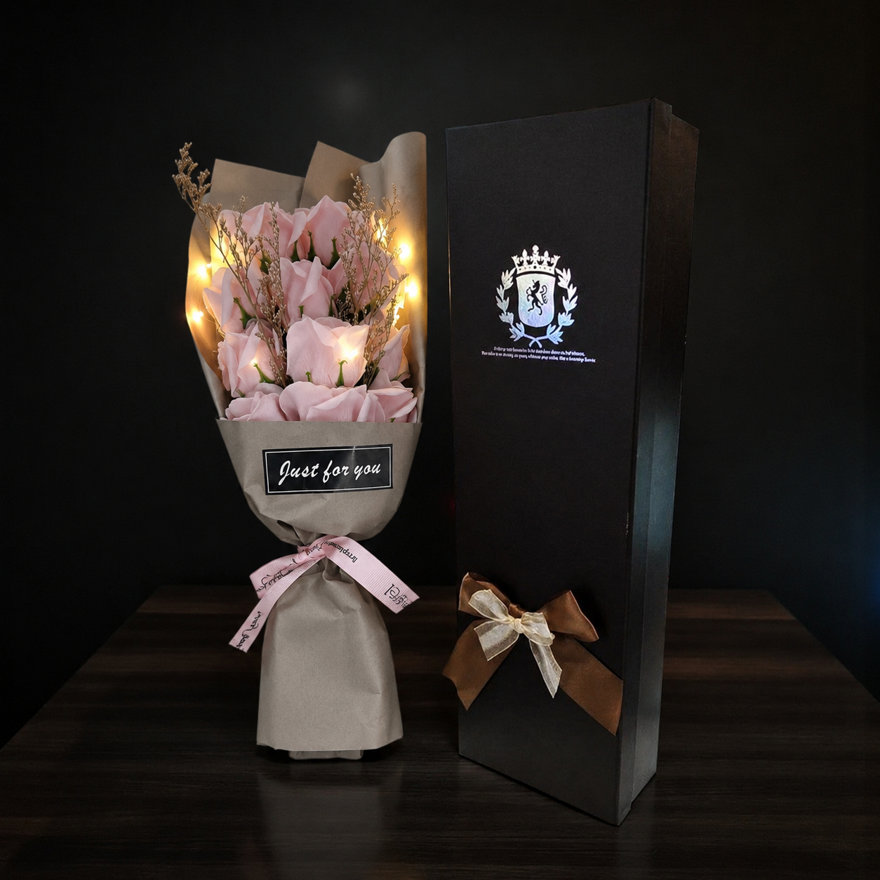 Ji Hong Buket Bunga Sabun Dekorasi LED Valentine Gift 11 Rose - JH-11 Gambar produk Ji Hong Buket Bunga Sabun Dekorasi LED Valentine Gift 11 Rose - JH-11 - 1