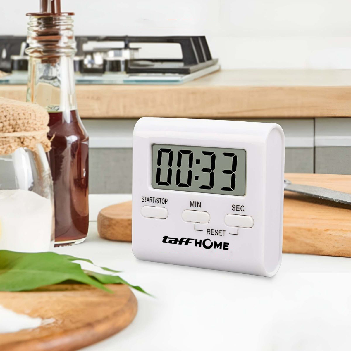 TaffHOME Timer Masak Dapur Digital Magnetic Alarm Kitchen Countdown - T10 Gambar produk TaffHOME Timer Masak Dapur Digital Magnetic Alarm Kitchen Countdown - T10 - 6