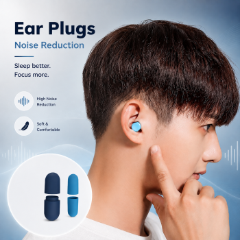 iMeBoBo Ear Plugs Sleep Noise Reduction Soft Sponge - IM-29