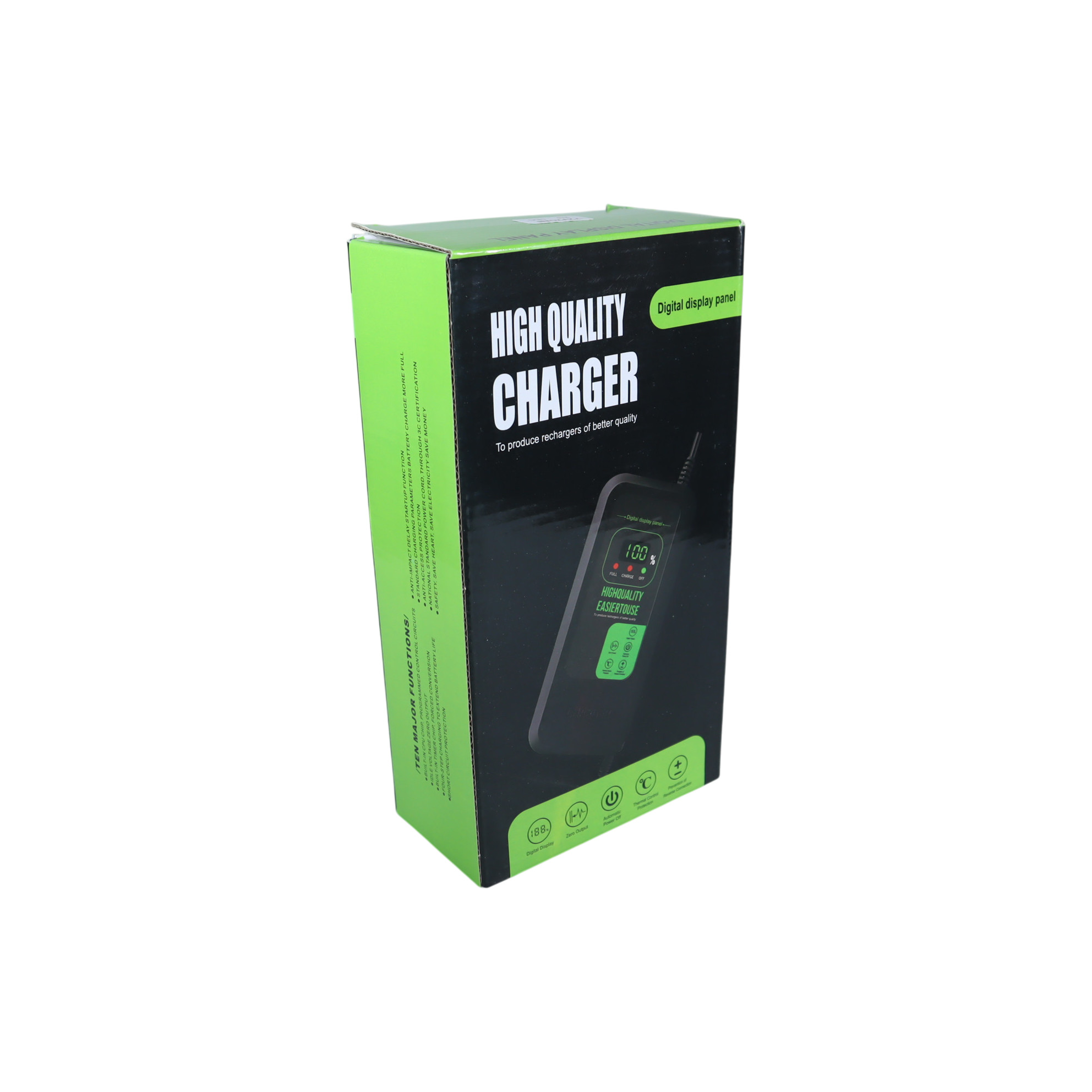 TASKOOD Charger Aki Sepeda Listrik 5 Phase Battery Charger Portable 72V 20Ah - TAH-60 Gambar produk TASKOOD Charger Aki Sepeda Listrik 5 Phase Battery Charger Portable 72V 20Ah - TAH-60 - Kemasan