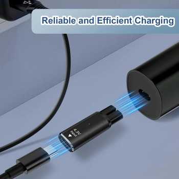Gambar produk TUBRAN Adapter Charger Type C for Philips Shaver Electric Razor 4.3V - A00390 - 2