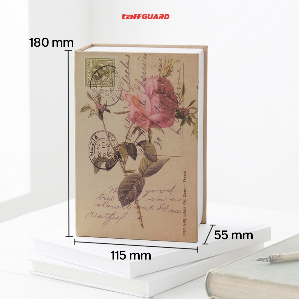 TaffGUARD Kotak Buku Novel Security Box Password Lock Size S - KB-20P Gambar produk TaffGUARD Kotak Buku Novel Security Box Password Lock Size S - KB-20P - 8