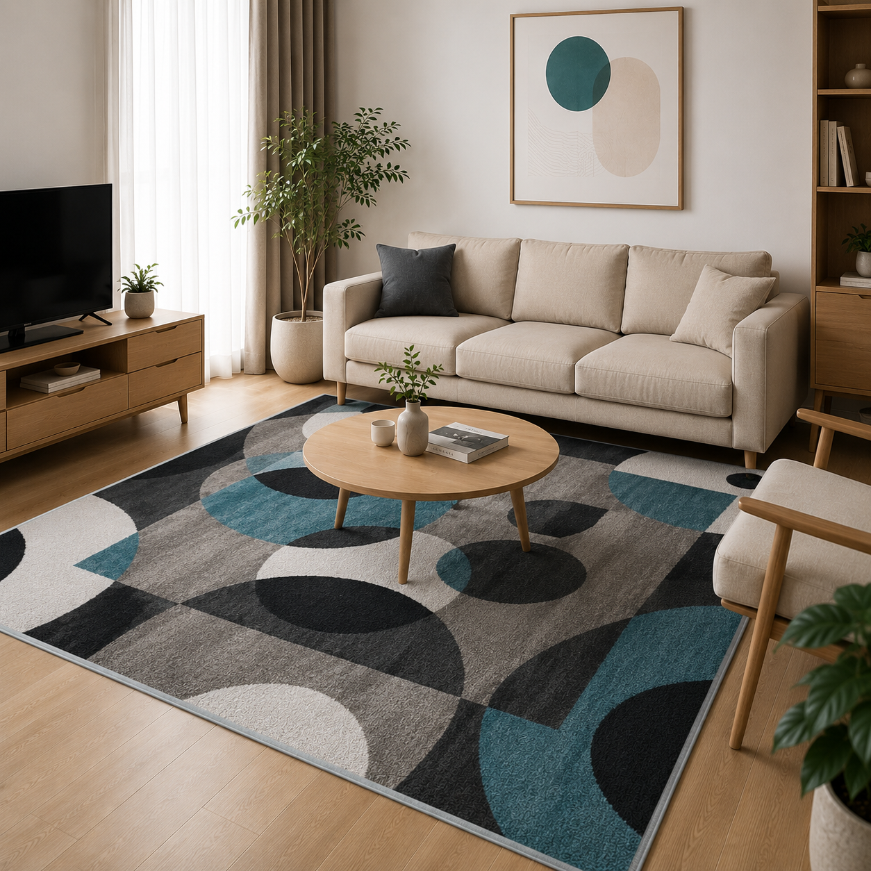 AARDMAN Karpet Lantai Abstrak Permadani Bulu Lembut Abstract Carpet 120x160cm - BQ001 Gambar produk AARDMAN Karpet Lantai Abstrak Permadani Bulu Lembut Abstract Carpet 120x160cm - BQ001 - 5