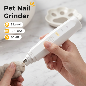 Gambar produk Ldoge Gunting Kuku Kikir Anjing Kucing Elektrik Pet Nail Grinder - LX01