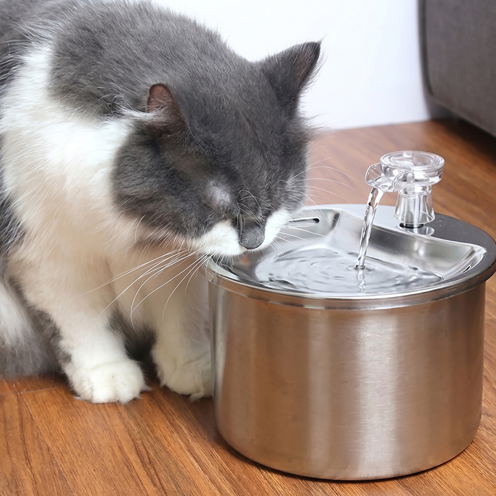 AONISE Water Dispenser Fountain Tempat Air Minum Kucing Anjing 2L - FT333 Gambar produk AONISE Water Dispenser Fountain Tempat Air Minum Kucing Anjing 2L - FT333 - 6