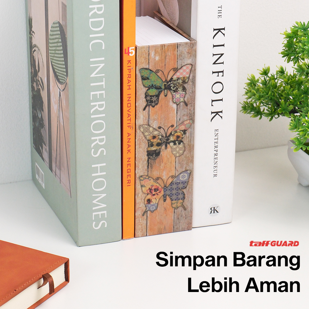 TaffGUARD Brankas Buku Novel Password Hidden Safe Box Size S - KB-20P Gambar produk TaffGUARD Brankas Buku Novel Password Hidden Safe Box Size S - KB-20P - 1