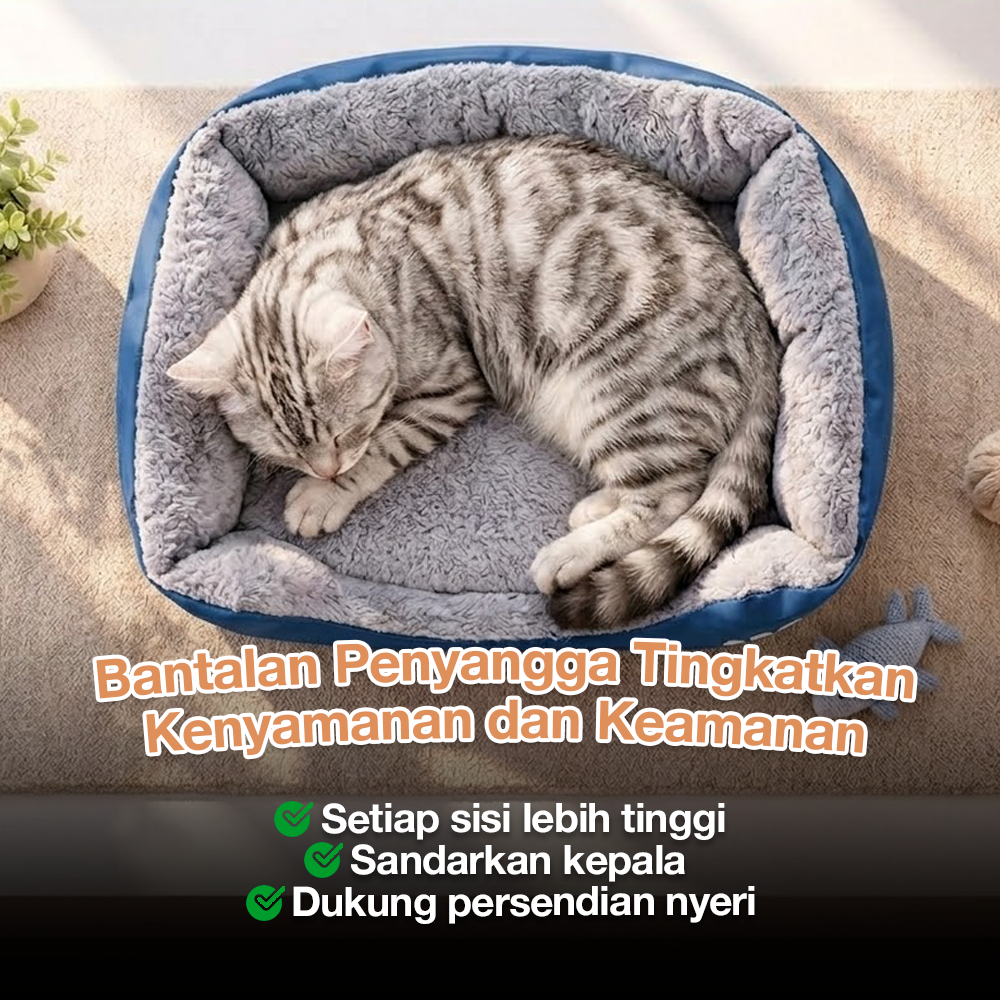 Naturelife Tempat Tidur Hewan Peliharaan Anjing Kucing Pet Dog Bed Size L - NR884 Gambar produk Naturelife Tempat Tidur Hewan Peliharaan Anjing Kucing Pet Dog Bed Size L - NR884 - 3