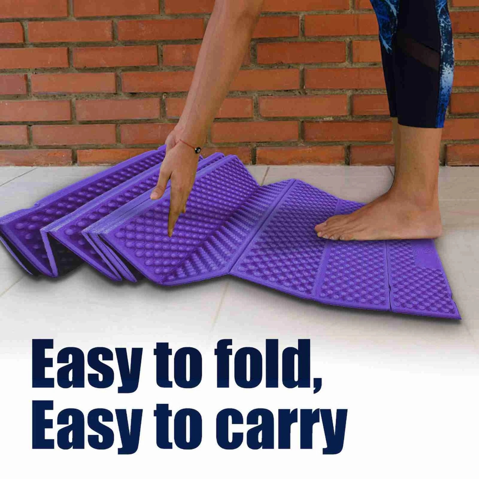 WALFRONT Matras Lipat Tenda Camping XPE Foam Waterproof Foldable Mat - QT-10 Gambar produk WALFRONT Matras Lipat Tenda Camping XPE Foam Waterproof Foldable Mat - QT-10 - 6