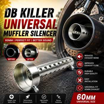 TOTMO Db Killer Universal Muffler Silencer Peredam Knalpot Motor - ES01010