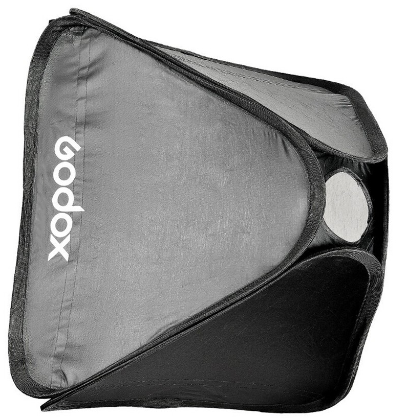 Godox Softbox Flash Diffuser Reflector Speedlite Bowens Mount DSLR 80x80cm - SFUV Gambar produk Godox Softbox Flash Diffuser Reflector Speedlite Bowens Mount DSLR 80x80cm - SFUV - 1