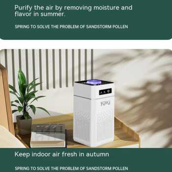 Gambar produk Taffware HUMI Air Purifier Deodorizer Negative Ion H11 HEPA Filter - TC-003 - 3