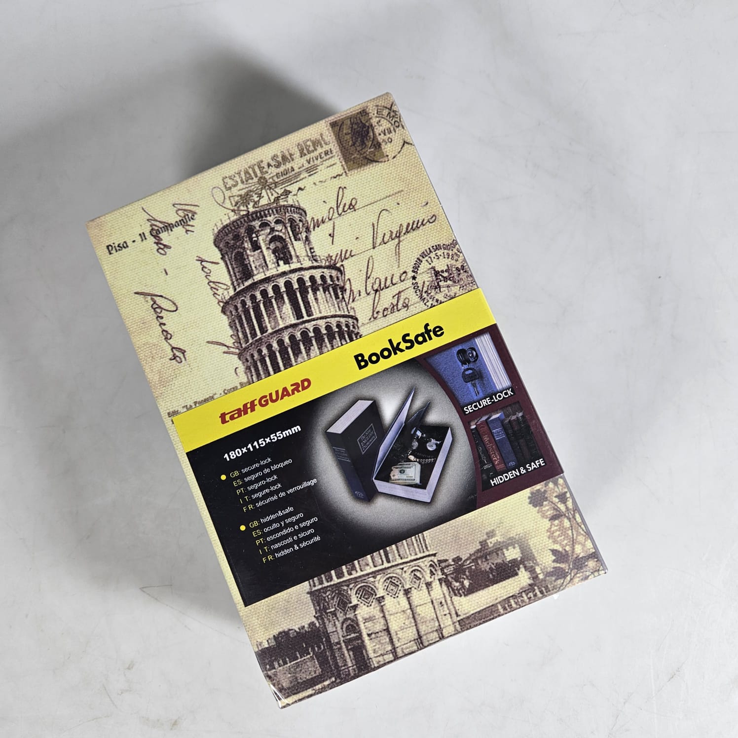 TaffGUARD Kotak Buku Novel Hidden Security Box Key Lock Size S - KB-20L Gambar produk TaffGUARD Kotak Buku Novel Hidden Security Box Key Lock Size S - KB-20L - Kemasan